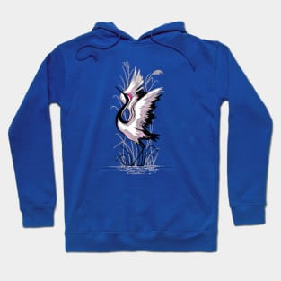 Winged Flamingo Hoodie